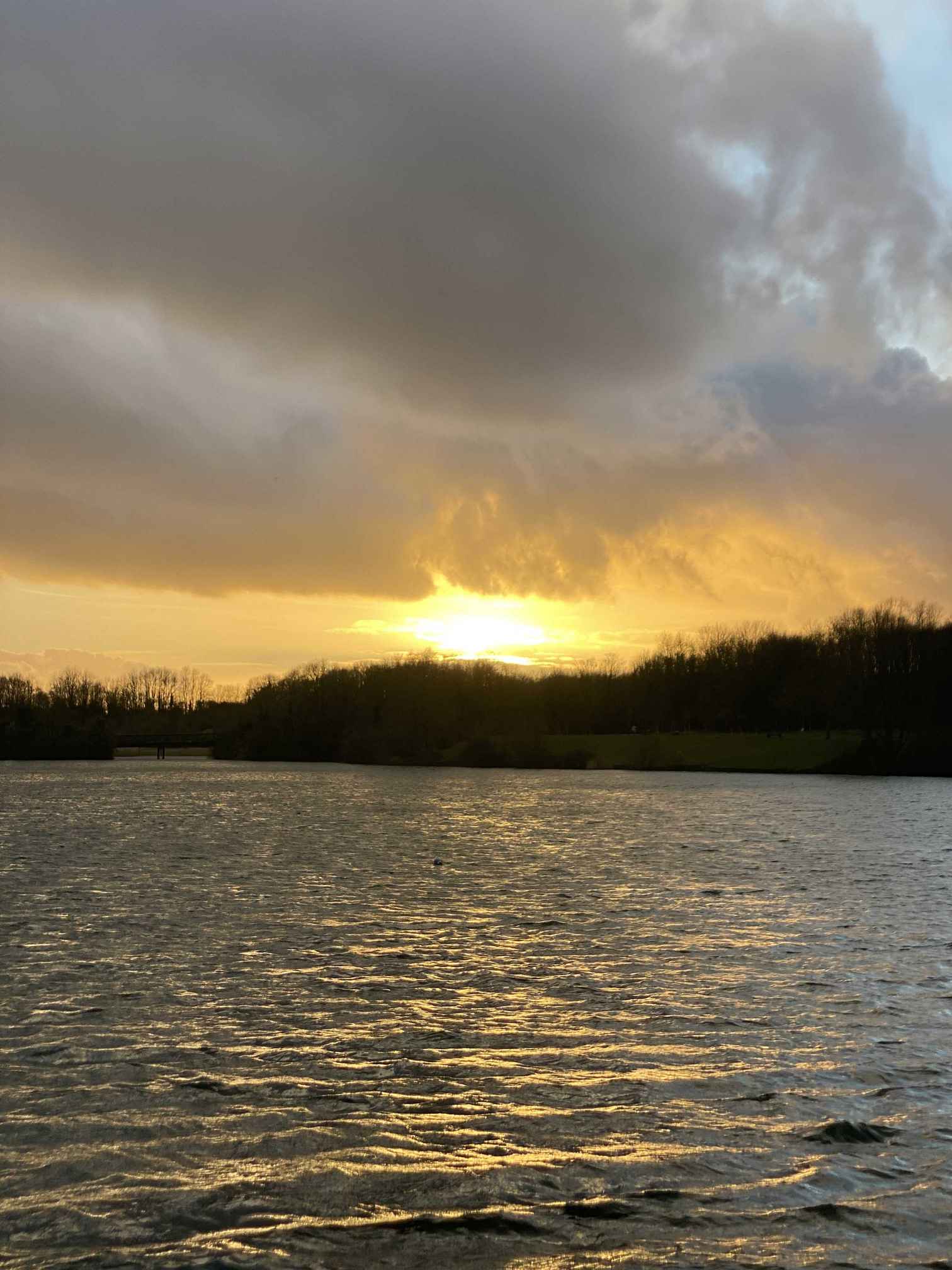Cosmeston Lakes Sunset Photo